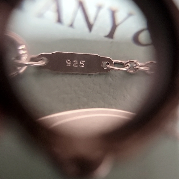 Tiffany & Co. Double Heart Tag Necklace in Sterling Silver - Picture 4 of 5